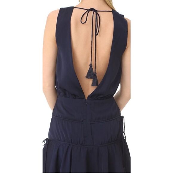 Finders Keepers Stevie Tiered Open Back Mini Dress Size XS - Picture 5 of 10